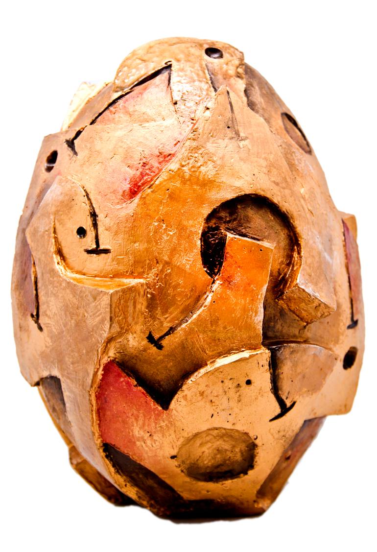Original Contemporary Geometric Sculpture by Rodolfo Navarro