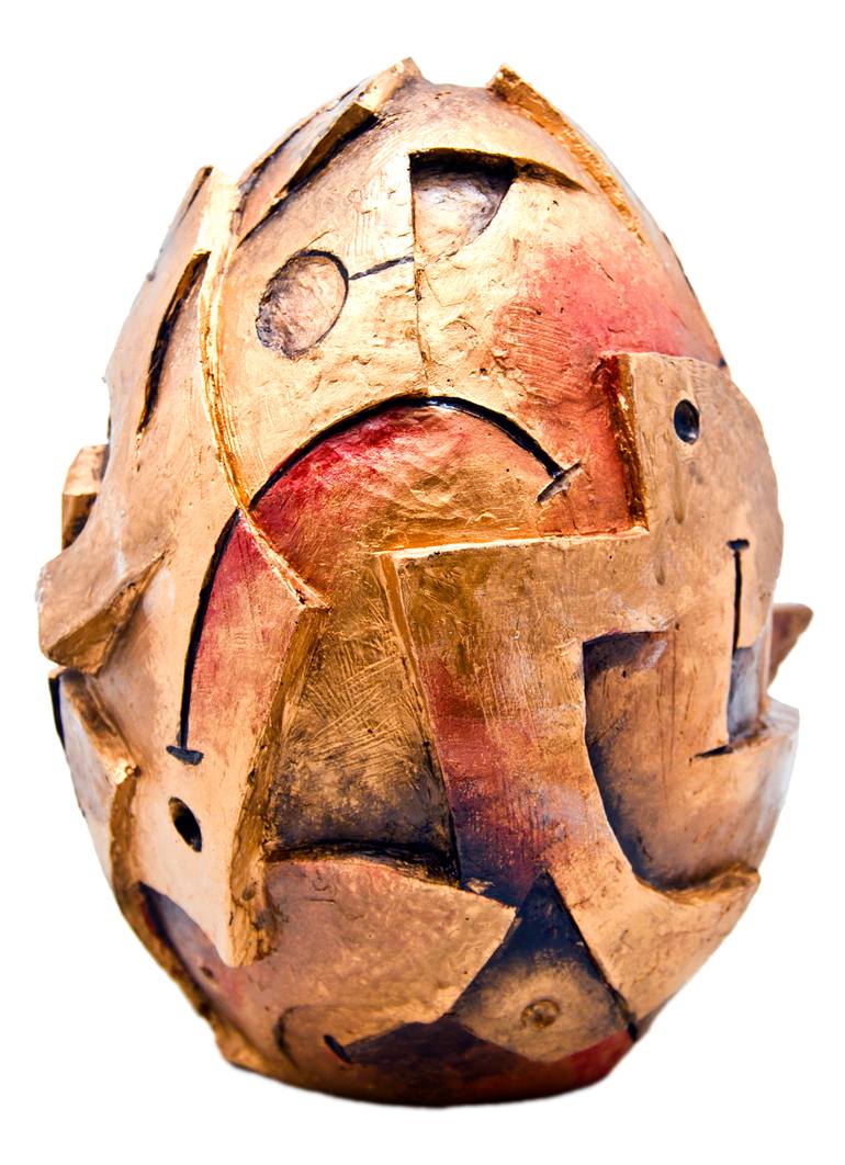 Original Contemporary Geometric Sculpture by Rodolfo Navarro