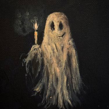 Ghost with candle #18 thumb