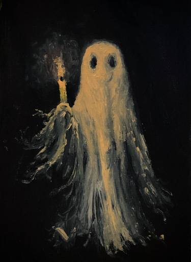 Ghost with candle #34 thumb