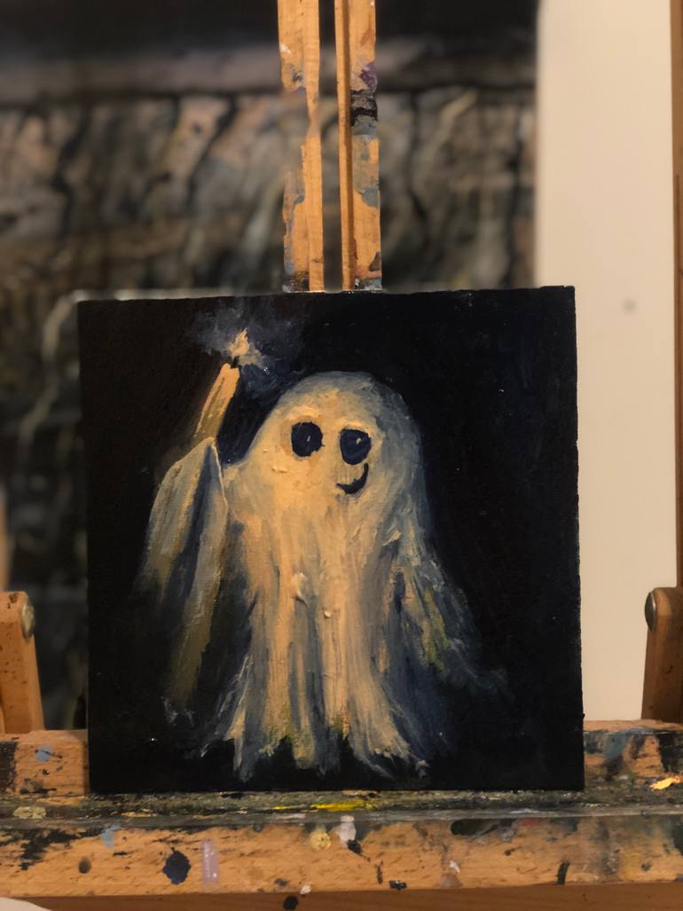 Original Contemporary Pop Culture/Celebrity Painting by Mikhail Khalin