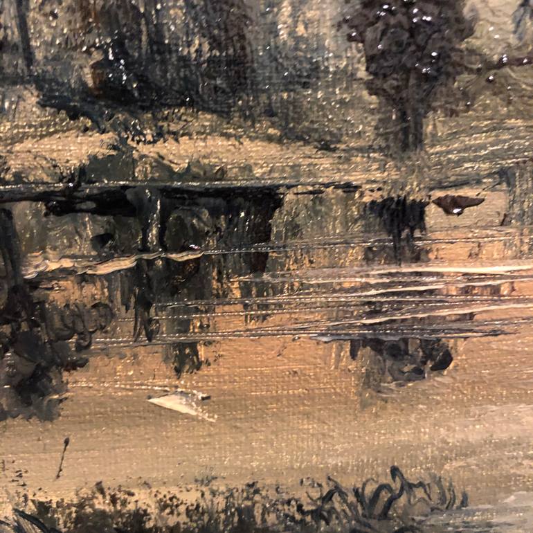 Original Contemporary Landscape Painting by Mikhail Khalin