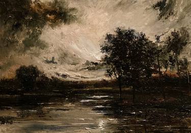 Original Landscape Paintings by Mikhail Khalin