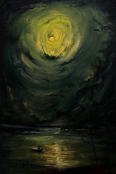 Original Contemporary Landscape Painting by Mikhail Khalin