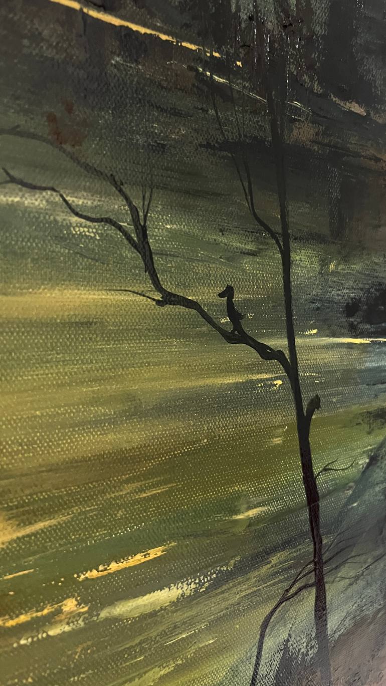 Original Contemporary Landscape Painting by Mikhail Khalin
