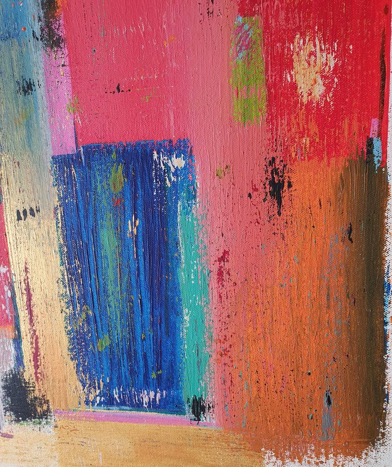 Original Abstract Expressionism Abstract Painting by Marta Dobrowolska Davidson