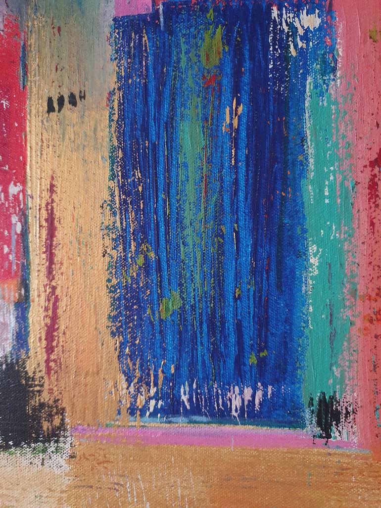 Original Abstract Expressionism Abstract Painting by Marta Dobrowolska Davidson