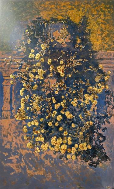 Original Impressionism Floral Paintings by Lô Quang Thưởng