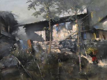 Original Realism Landscape Paintings by Lô Quang Thưởng