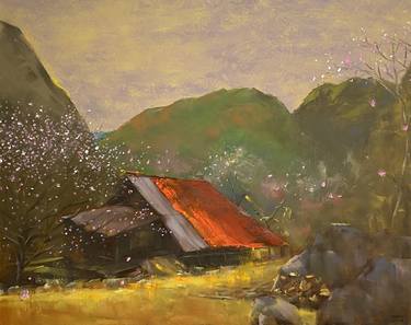 Original Realism Landscape Paintings by Lô Quang Thưởng