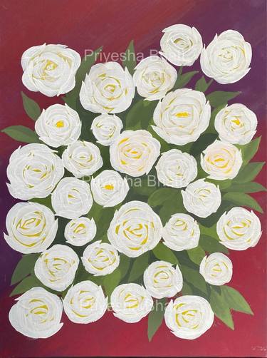 Original Floral Paintings by Priyesha Bhatt