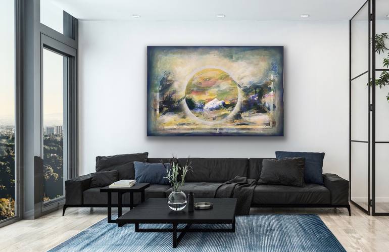 Original Abstract Expressionism Abstract Painting by Annabelle Losa