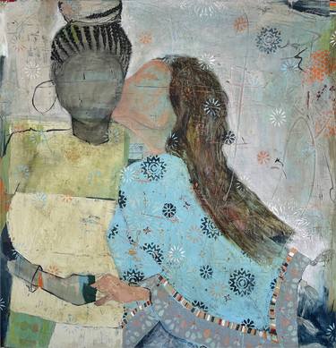 Original Abstract Love Paintings by Debbie Taylor-Kerman