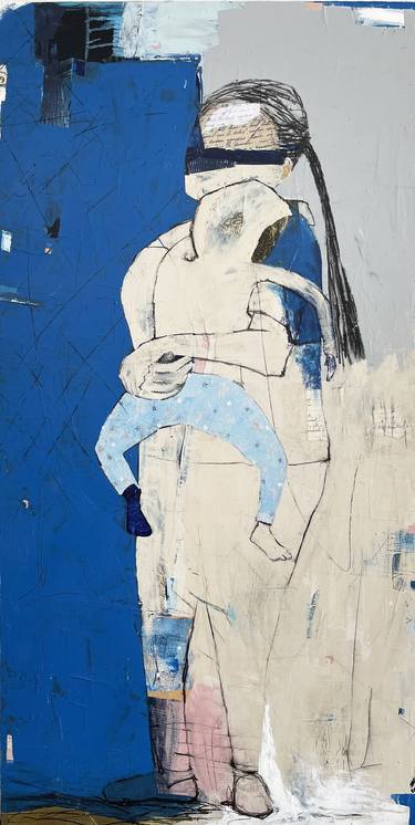 Original Figurative Love Paintings by Debbie Taylor-Kerman