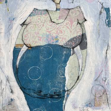 Original Abstract Body Paintings by Debbie Taylor-Kerman