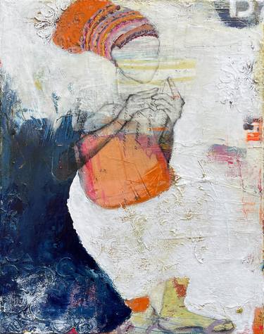 Original Abstract Women Paintings by Debbie Taylor-Kerman
