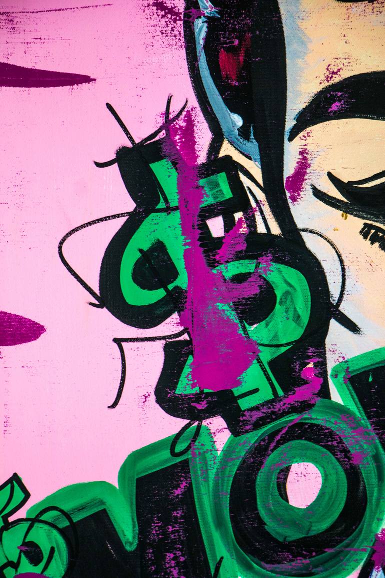 Original Illustration Pop Culture/Celebrity Painting by Miss Rose