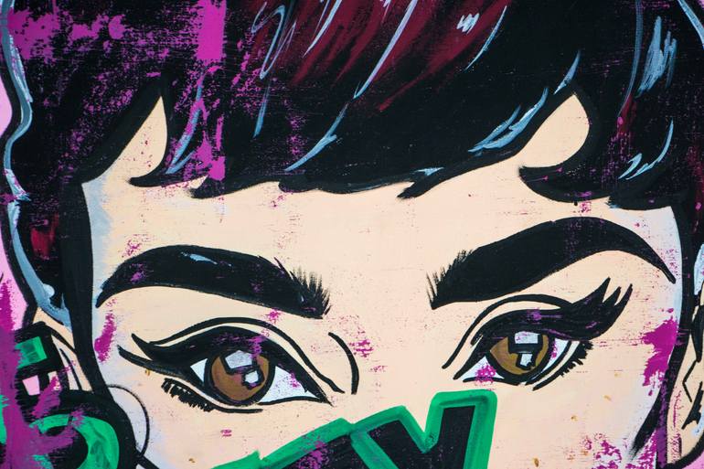 Original Illustration Pop Culture/Celebrity Painting by Miss Rose