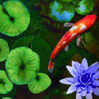 Print of Photorealism Fish Digital by Michelle Patrick