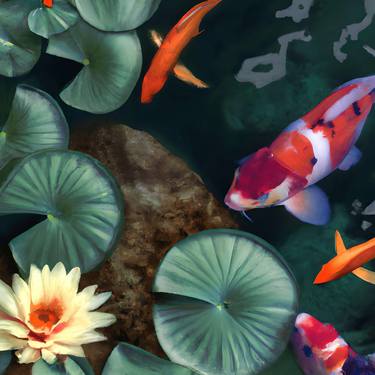 Original Conceptual Fish Digital by Michelle Patrick