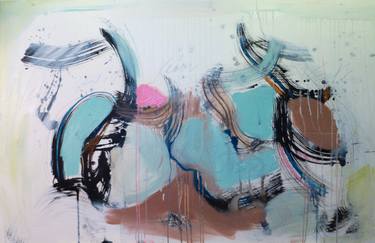 Original Abstract Expressionism Abstract Paintings by Alexandra Bolzer