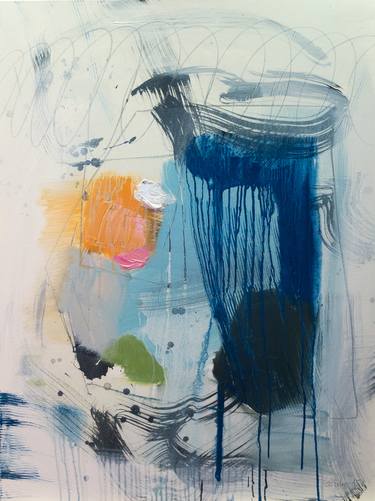 Original Abstract Expressionism Abstract Paintings by Alexandra Bolzer