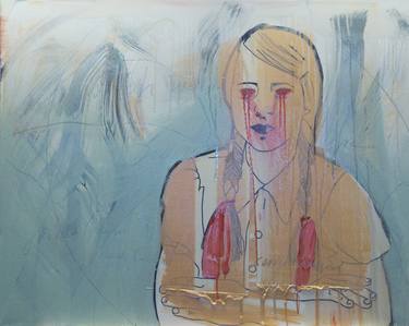 Original Figurative Women Paintings by Alexandra Bolzer