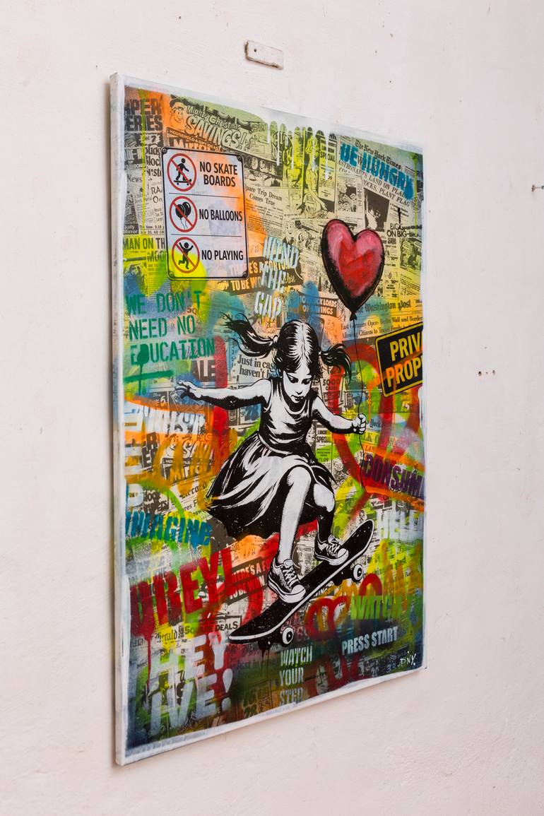 Original Pop Art Pop Culture/Celebrity Mixed Media by Danny Frede