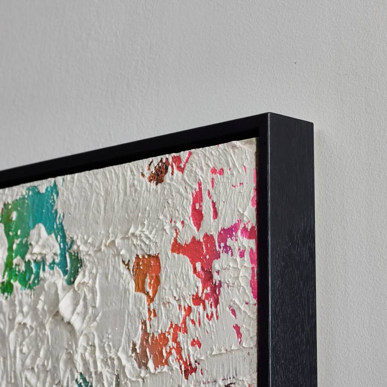 Original Abstract Expressionism Abstract Painting by Matthew Cauchi
