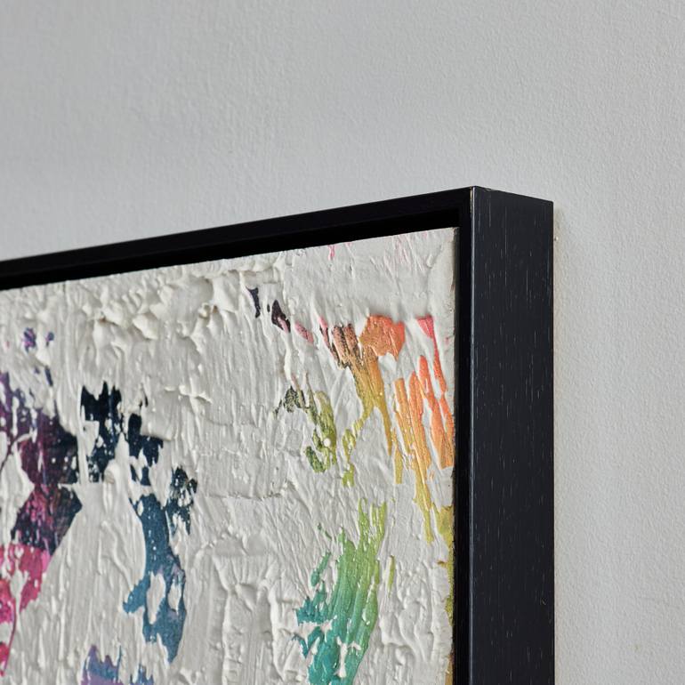 Original Abstract Expressionism Abstract Painting by Matthew Cauchi