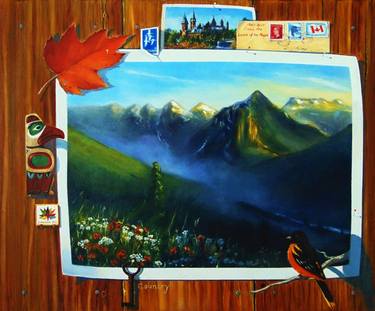 Original Realism Landscape Paintings by Nino Dobrosavljevic