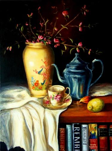 Original Realism Still Life Paintings by Nino Dobrosavljevic