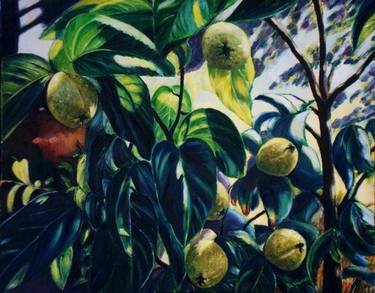 Print of Impressionism Garden Paintings by Nino Dobrosavljevic