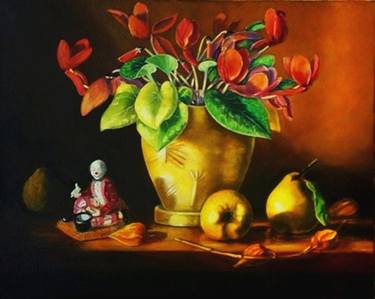 Print of Impressionism Still Life Paintings by Nino Dobrosavljevic