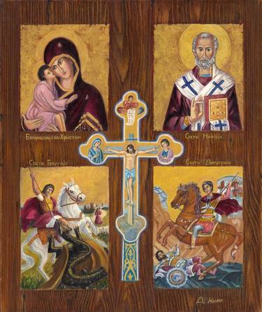 Original Realism Religious Paintings by Nino Dobrosavljevic