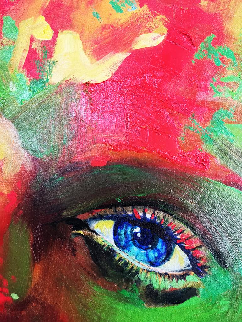 Original Surrealism Fantasy Painting by Gio' Pasta