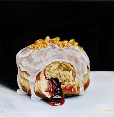 Original Realism Food & Drink Paintings by Szymon Kurpiewski