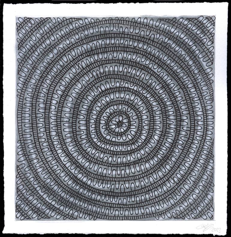 Print of Minimalism Abstract Drawings by Paco Vila Guillen