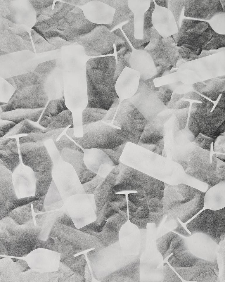 Print of Black & White Food & Drink Paintings by Paco Vila Guillen