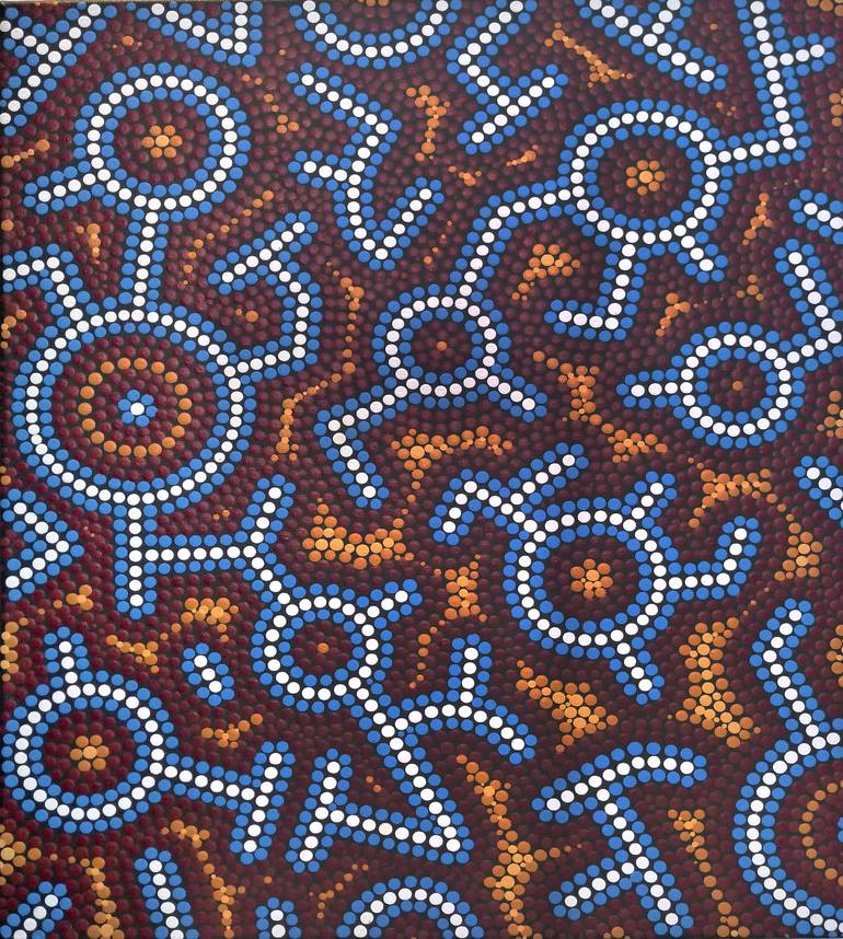 Original Pop Art Abstract Painting by Paco Vila Guillen