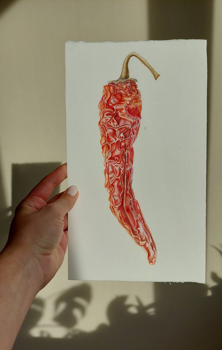 Original Other Botanic Painting by Aleksandra Gorchakova