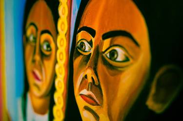 Original Expressionism Body Paintings by Kulwinder Rehal