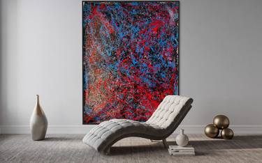 Original Abstract Paintings by Patrick Rooney