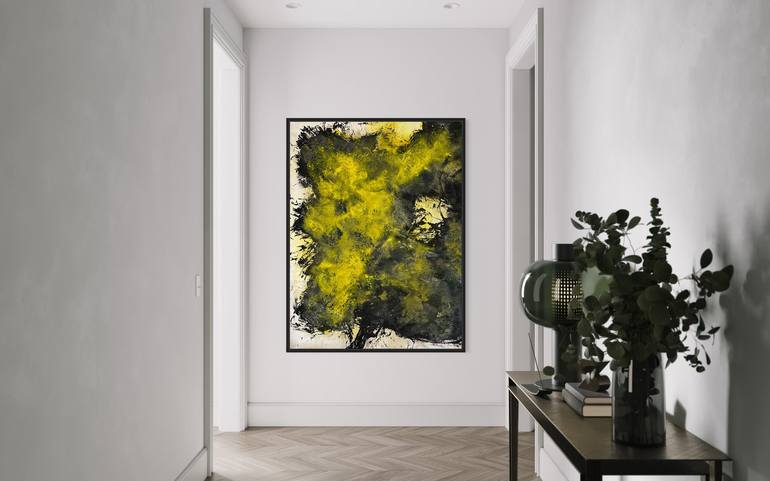 Original Abstract Painting by Patrick Rooney