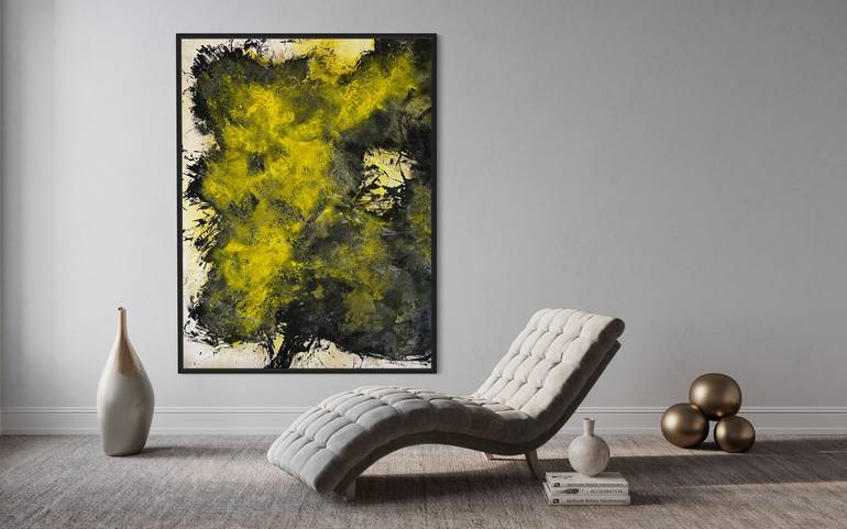 Original Abstract Painting by Patrick Rooney