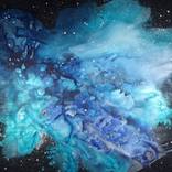 Birth of the universe by Blue Moon - Heike Schmidt