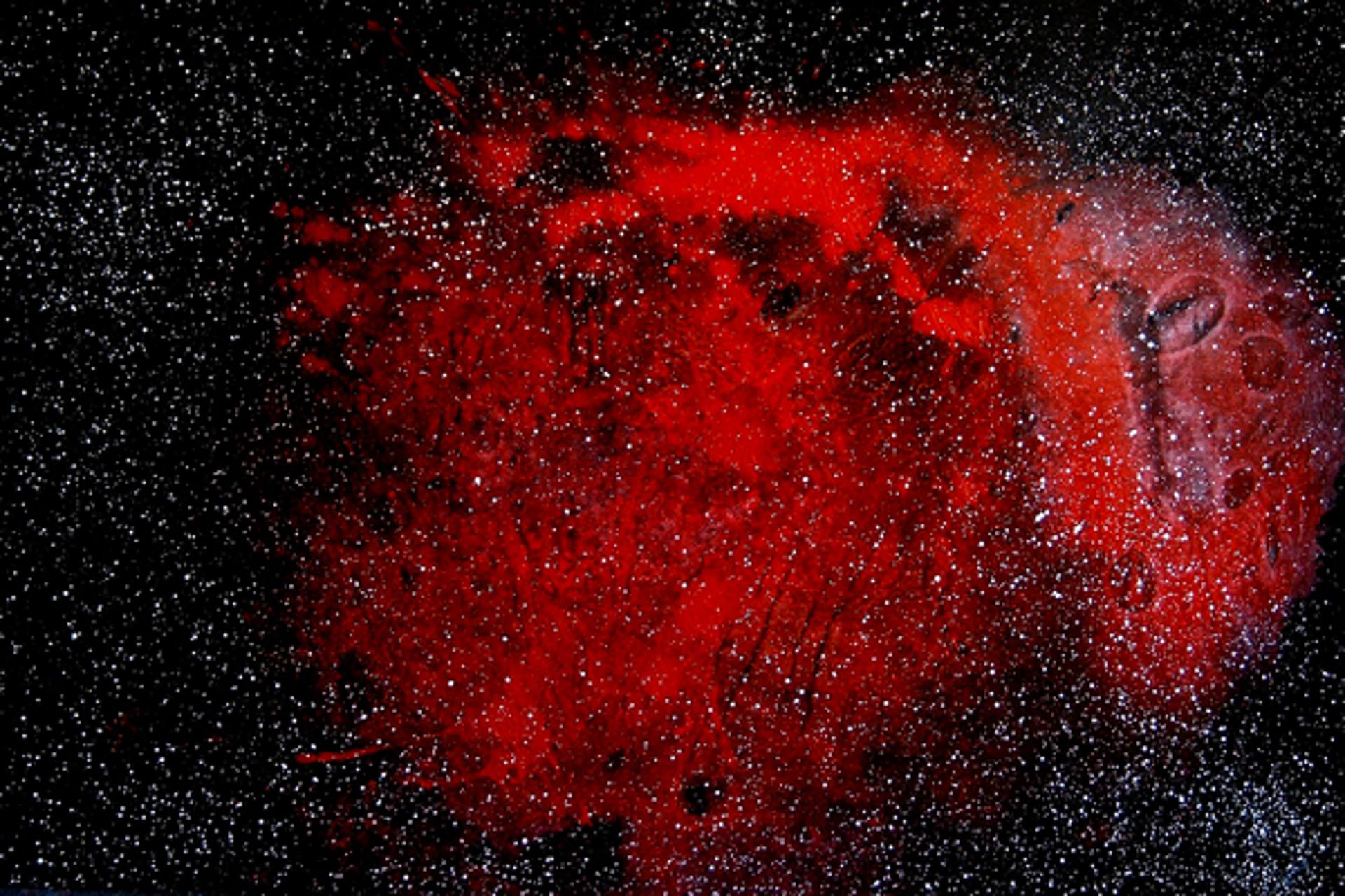 Supernova explosion Painting by Blue Moon - Heike Schmidt