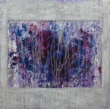 Original Abstract Paintings by Blue Moon - Heike Schmidt