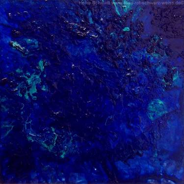 Original Water Paintings by Blue Moon - Heike Schmidt