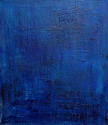 Original Abstract Expressionism Abstract Paintings by Blue Moon - Heike Schmidt